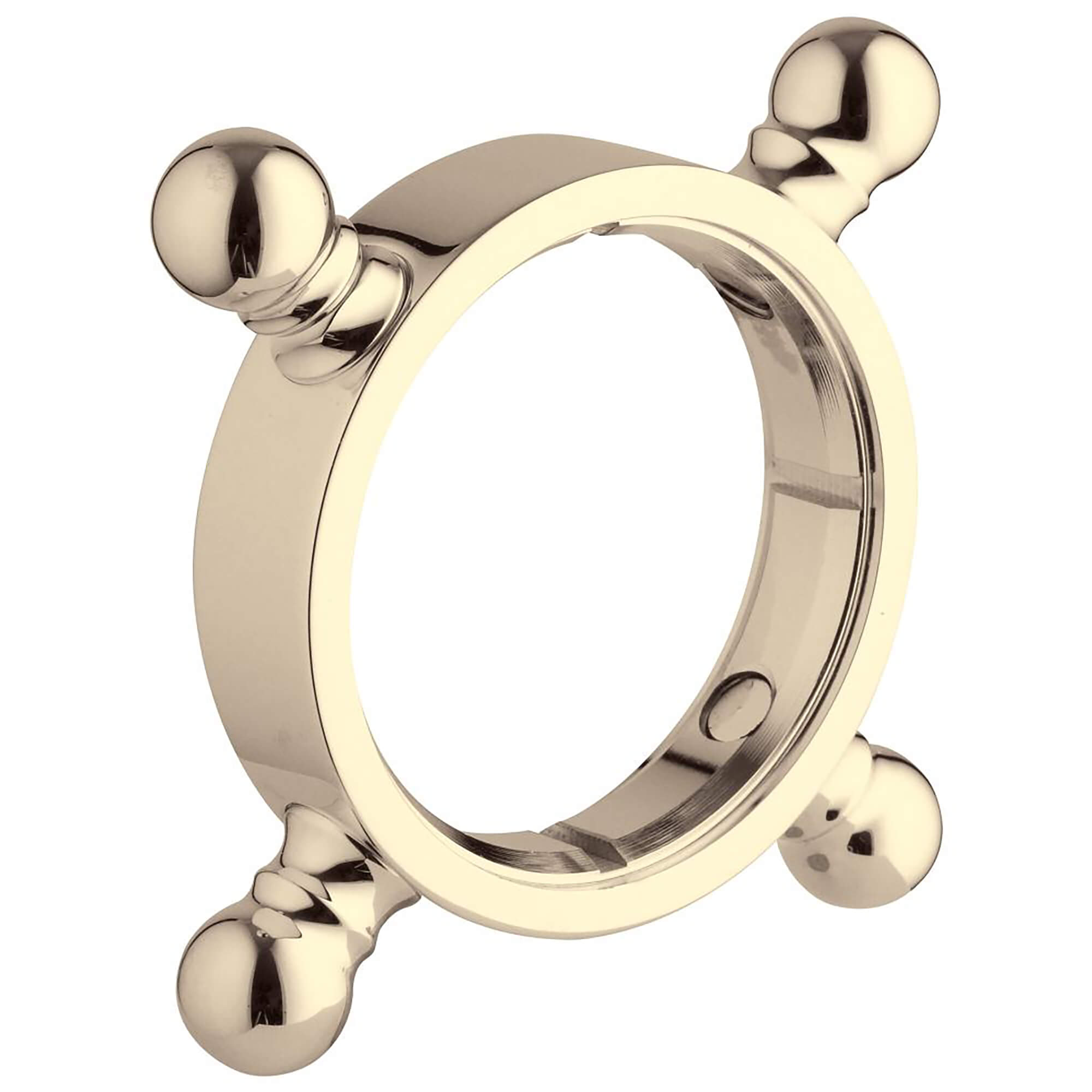 Decoration cross handle ring